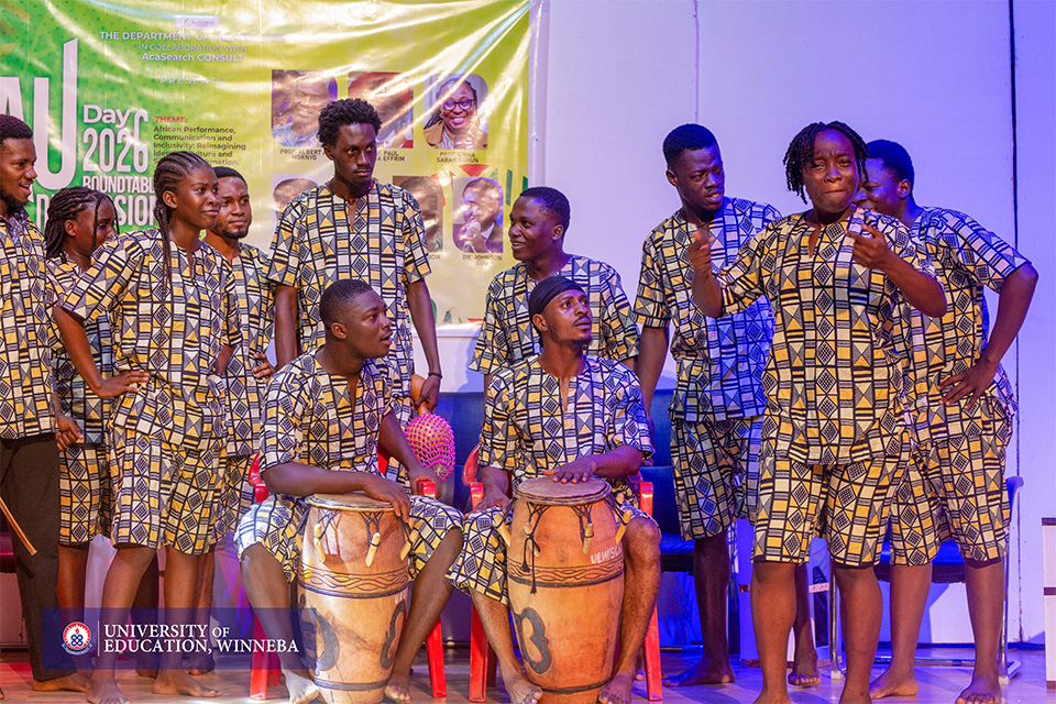 The Ekyinkyin Dance Troupe on Cultural Display
