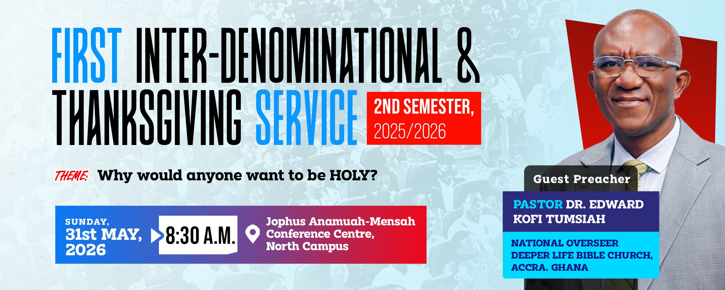 First Inter-Denominational Thanksgiving Service