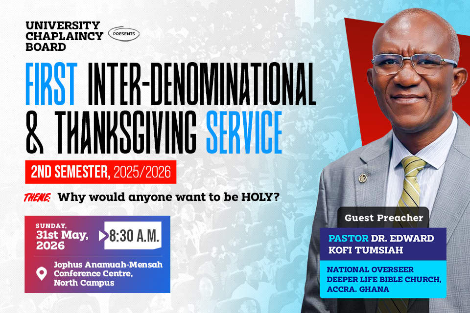 First Inter-Denominational Thanksgiving Service