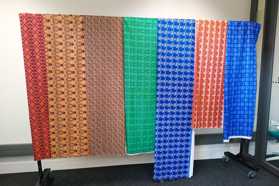 Some of the exhibited works