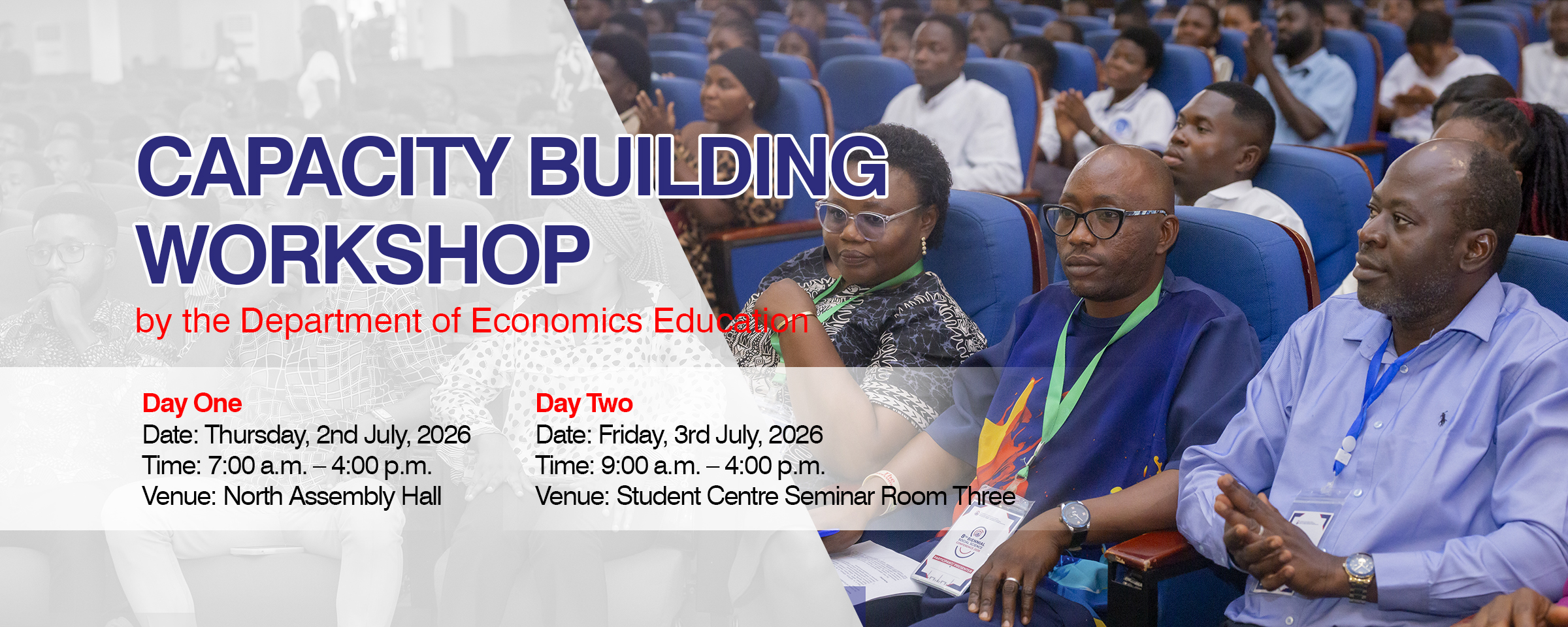 Capacity Building Workshop by the Department of Economics Education