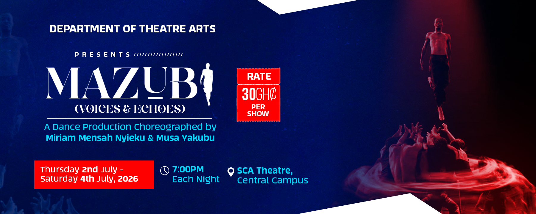 MAZUBI | A captivating dance production by the Department of Theatre Arts