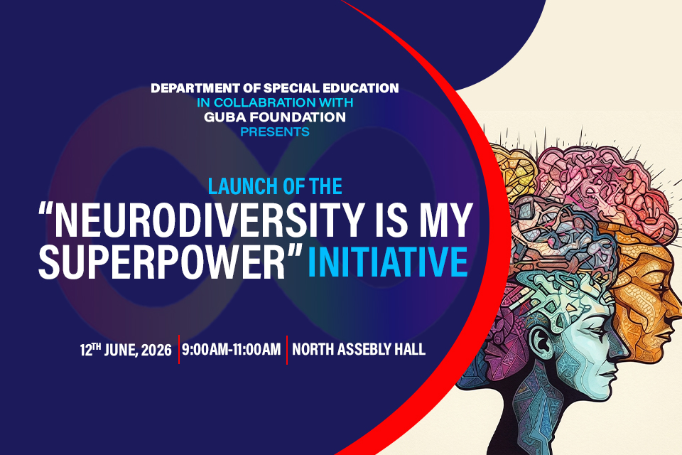 Launch of the "Neurodiversity is my Superpower" Initiative