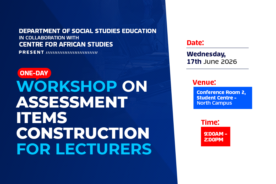 Workshop on Assessment Item Construction