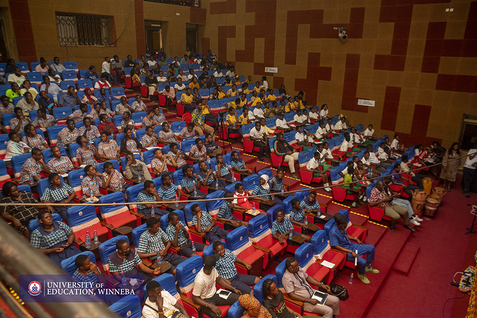 An aerial view of the participants 
