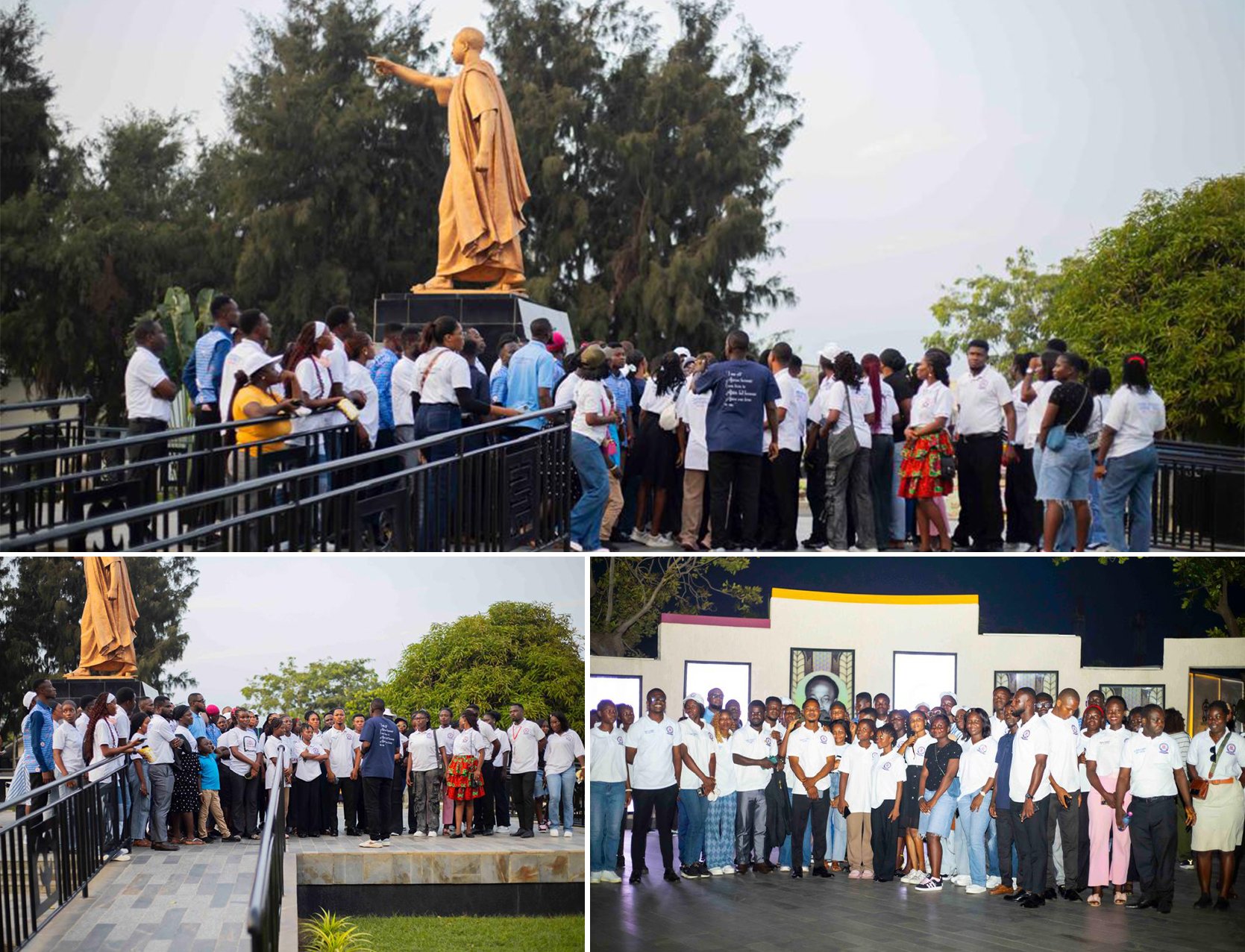 At Kwame Nkrumah Memorial Park
