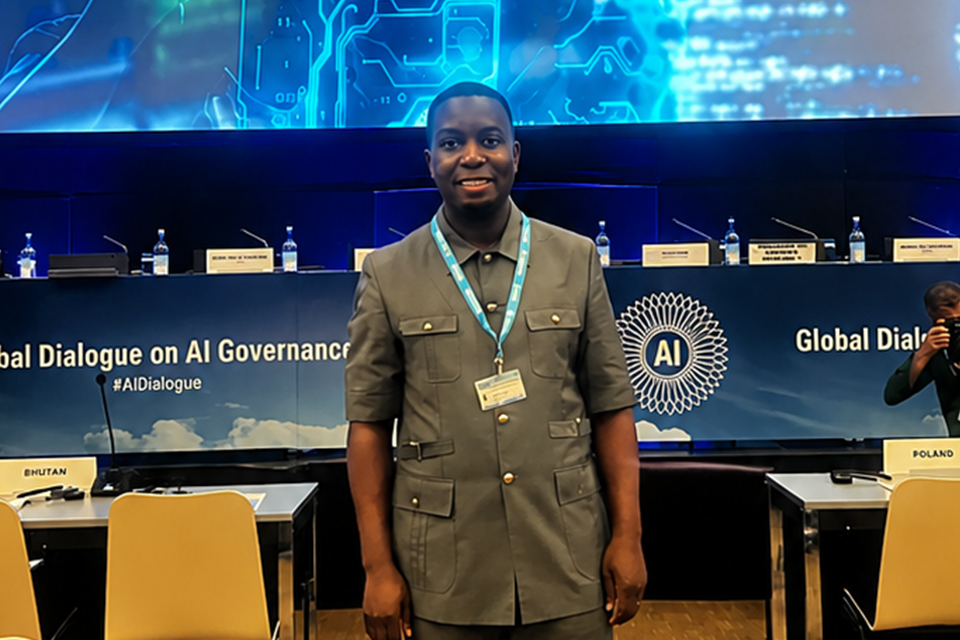 Prof. Delali Kwasi Dake at the event