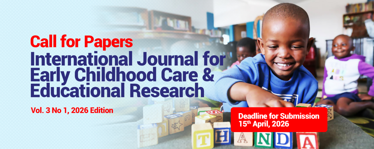 Call for Papers | International Journal for Early Childhood Care & Educational Research 