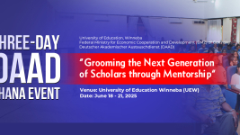Three-Day DAAD Ghana Event Banner