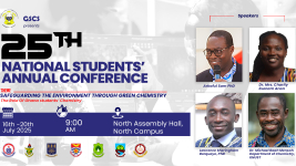25th Annual Ghana Students’ Chemical Society (GSCS) National Conference