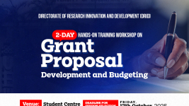 Two-Day Hands-On Training Workshop on Grant Proposal Development and Budgeting