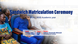 Sandwich Matriculation Ceremony