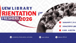 UEW Library Orientation 2026