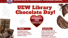 UEW Library Chocolate Day