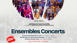 Ensembles Concert Series by the Department of Music Education