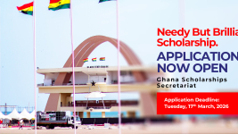 Needy But Brilliant Scholarship | Ghana Scholarships Secretariat