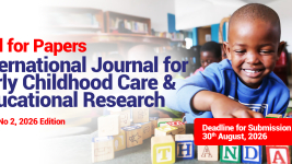 Call for Papers | International Journal for Early Childhood Care & Educational Research