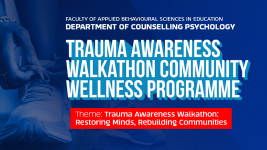 2026 Trauma Awareness Walkathon and Community Wellness Programme
