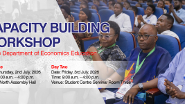 Capacity Building Workshop by the Department of Economics Education