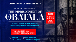 The Imprisonment of Obatala | A stage play by the Department of Theatre Arts