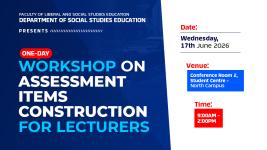 Workshop on Assessment  Item Construction