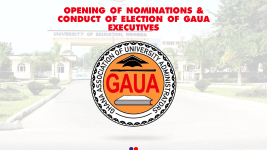 Opening of Nominations and Conduct of Election of GAUA Executives