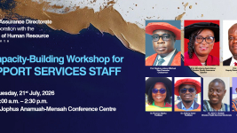 UEW to Organise Capacity-Building Workshop for Support Services Staff