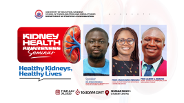 Department of Strategic Communication to Hold Kidney Health Awareness Seminar
