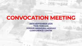 Convocation Meeting