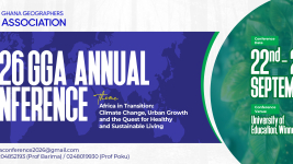 2026 Ghana Geographers Association Annual Conference