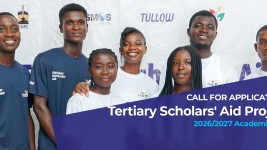 Call for Applications: Tertiary Scholars' Aid Project | 2026/2027 Academic Year