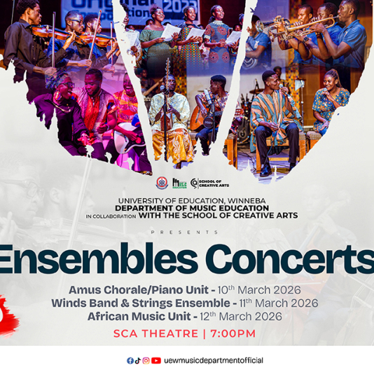 Ensembles Concert Series by the Department of Music Education