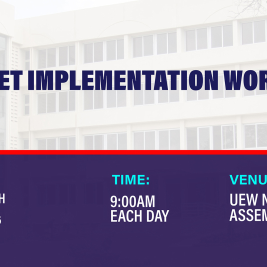 Budget Implementation Workshop