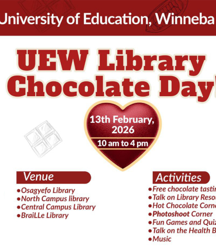 UEW Library Chocolate Day