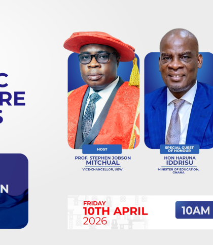 2.0 UEW Public Lecture Series