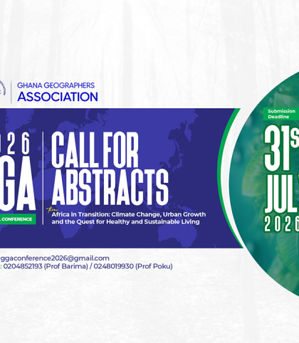 Call for Abstracts | Ghana Geographers Association
