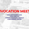 Convocation Meeting