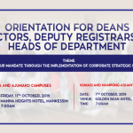 The banner for the announcement