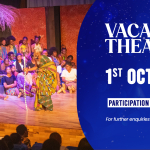 Banner design for the Vacation Theatre Camp 2025