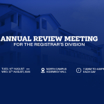 Annual Review Meeting of the Registrar’s Offices