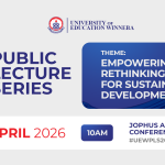 2.0 UEW Public Lecture Series