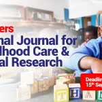 Call for Papers | International Journal for Early Childhood Care & Educational Research